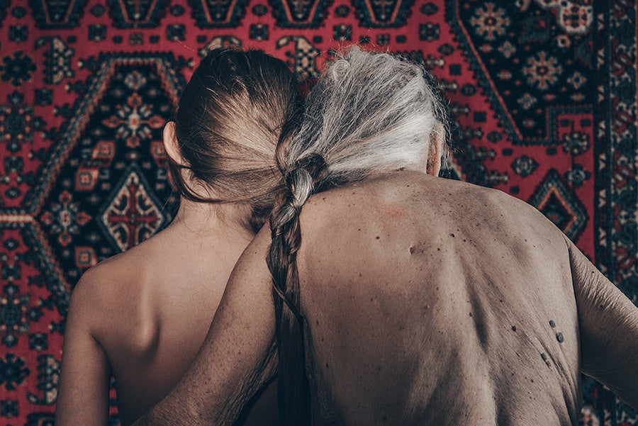 OLENA MOROZOVA: GRANNY (signed and numbered)
