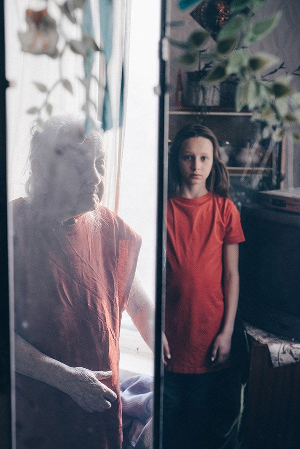 OLENA MOROZOVA: GRANNY (signed and numbered)