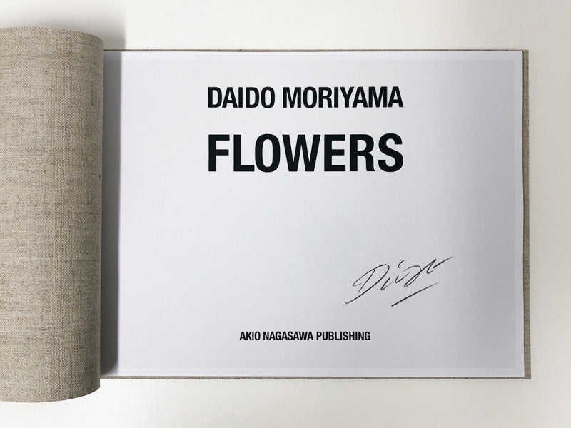 DAIDO MORIYAMA: FLOWERS (signed,numbered)