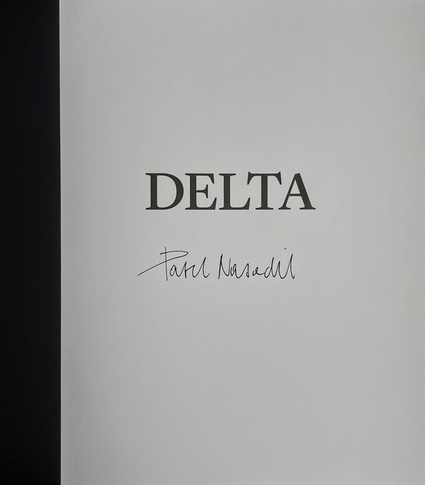 PAVEL NASADIL: DELTA (SIGNED)