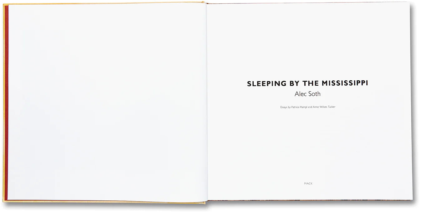 ALEC SOTH: SLEEPING BY THE MISSISSIPPI